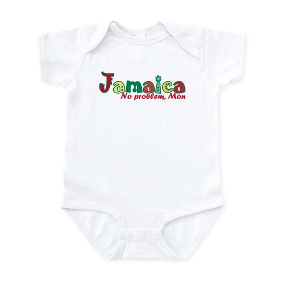 CafePress - Jamaica No Problem Baby Light Bodysuit - Baby Light Bodysuit, Size Newborn - 24 Months