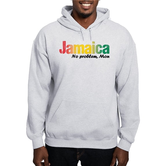 CafePress - Jamaica No Problem Tri Hooded Sweatshirt - Pullover Hoodie, Hooded Sweatshirt