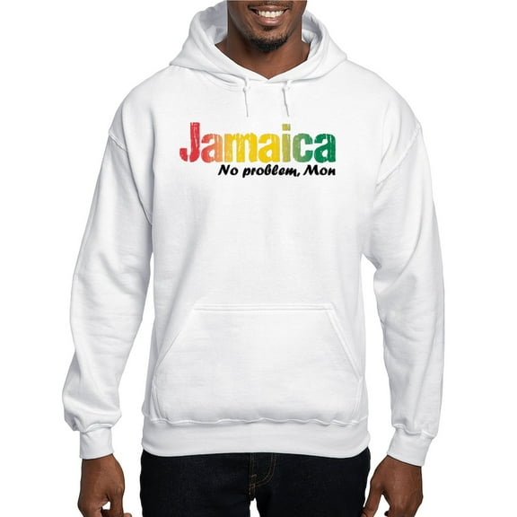 CafePress - Jamaica No Problem Tri Hooded Sweatshirt - Pullover Hoodie, Hooded Sweatshirt