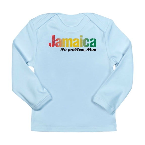 CafePress - Jamaica No Problem Tri Long Sleeve Infant T Shirt - Long Sleeve Infant T-Shirt
