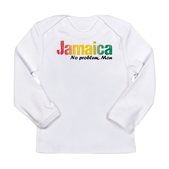 CafePress - Jamaica No Problem Tri Long Sleeve Infant T Shirt - Long Sleeve Infant T-Shirt