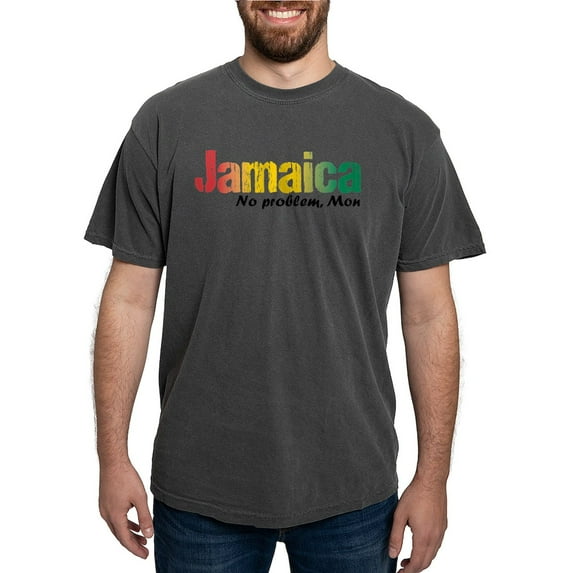 CafePress - Jamaica No Problem Tri T Shirt - Mens Comfort Colors Shirt