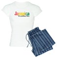 thumbnail image 1 of CafePress - Jamaica No Problem Tri - Women's Light Pajamas, 1 of 4