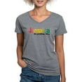 thumbnail image 1 of CafePress - Jamaica No Problem Tri Women's V Neck Dark T Shirt - Women's V-Neck Dark T-Shirt, 1 of 4