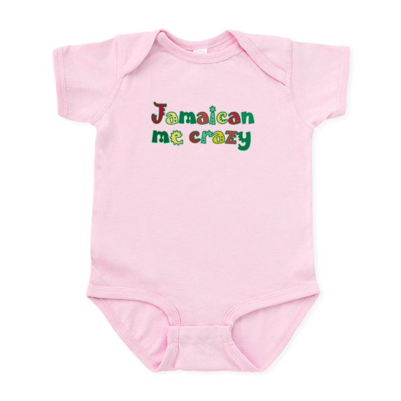 CafePress - Jamaican Me Crazy Baby Light Bodysuit - Baby Light Bodysuit, Size Newborn - 24 Months