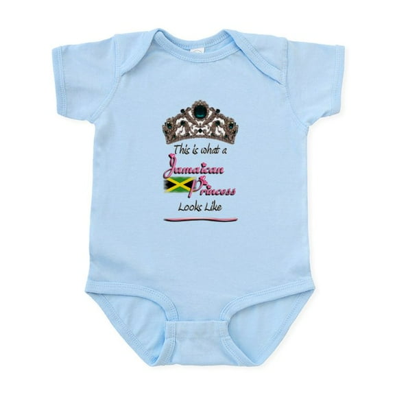 CafePress - Jamaican Princess Infant Bodysuit - Baby Light Bodysuit, Size Newborn - 24 Months