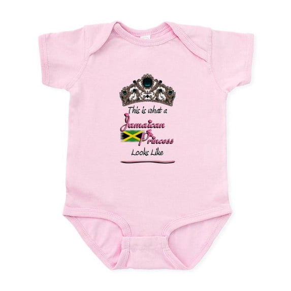 CafePress - Jamaican Princess Infant Bodysuit - Baby Light Bodysuit, Size Newborn - 24 Months