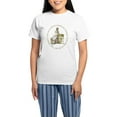 thumbnail image 1 of CafePress - Jane Austen Writing Pajamas - Women's Short Sleeve Print T-Shirt and Pants Light Cotton Pajama Set, 1 of 7