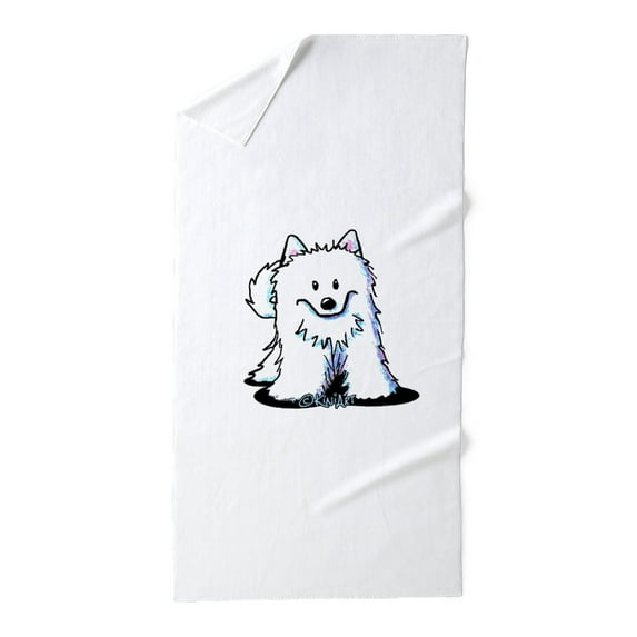 CafePress - Japanese Spitz - Large Beach Towel, Soft 30"x60" Towel with Unique Design