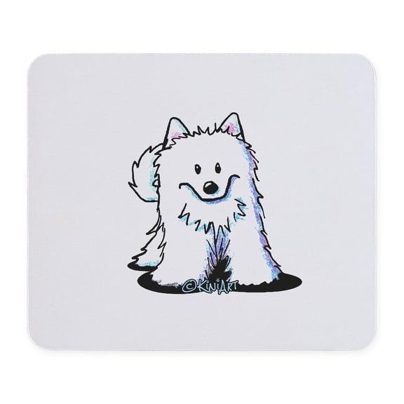 CafePress - Japanese Spitz Mousepad - Non-slip Rubber Mousepad, Gaming Mouse Pad