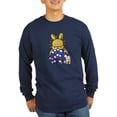 thumbnail image 1 of CafePress - Japanese Style Rabbit With P Long Sleeve T Shirt - Long Sleeve Dark T-Shirt, 1 of 4