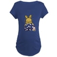 thumbnail image 1 of CafePress - Japanese Style Rabbit With Pur Maternity T Shirt - Maternity Dark T-Shirt, 1 of 3