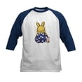 thumbnail image 1 of CafePress - Japanese Style Rabbit With Purse Baseball Jersey - Kids Cotton Baseball Jersey, 3/4 Sleeve Shirt, 1 of 4
