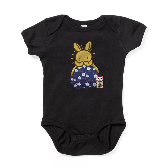 CafePress - Japanese Style Rabbit With Purse Body Suit - Cute Infant Bodysuit Baby Romper - Size Newborn - 24 Months