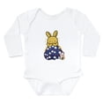 thumbnail image 1 of CafePress - Japanese Style Rabbit With Purse Body Suit - Long Sleeve Cotton Baby Bodysuit, 1 of 4