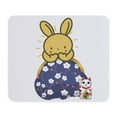 thumbnail image 1 of CafePress - Japanese Style Rabbit With Purse - Non-slip Rubber Mousepad, Gaming Mouse Pad, 1 of 6