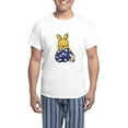 thumbnail image 1 of CafePress - Japanese Style Rabbit With Purse Pajamas - Men's Light Loose Fit Cotton Pajama Set, 1 of 7