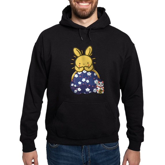 CafePress - Japanese Style Rabbit With Purse Sweatshirt - Pullover Hoodie, Classic, Comfortable Hooded Sweatshirt