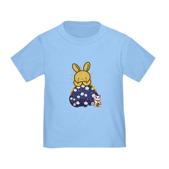 CafePress - Japanese Style Rabbit With Purse T Shirt - Cute Toddler T-Shirt, 100% Cotton
