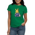 thumbnail image 1 of CafePress - Japanese Style Rabbit With Purse T Shirt - Women's Traditional Fit Dark T-Shirt, 1 of 4
