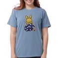 thumbnail image 1 of CafePress - Japanese Style Rabbit With Purse T Shirt - Womens Comfort Colors® Shirt, 1 of 4