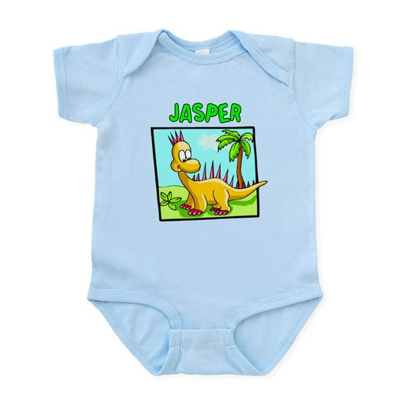 CafePress - Jasper Dinosaur Infant Bodysuit - Baby Light Bodysuit, Size Newborn - 24 Months