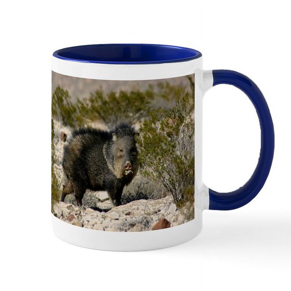 CafePress - Javelina Mugs - 11 oz Ceramic Mug - Novelty Coffee Tea Cup