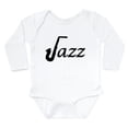 thumbnail image 1 of CafePress - Jazz Saxophone Long Sleeve Infant Bodysuit - Long Sleeve Cotton Baby Bodysuit, 1 of 4