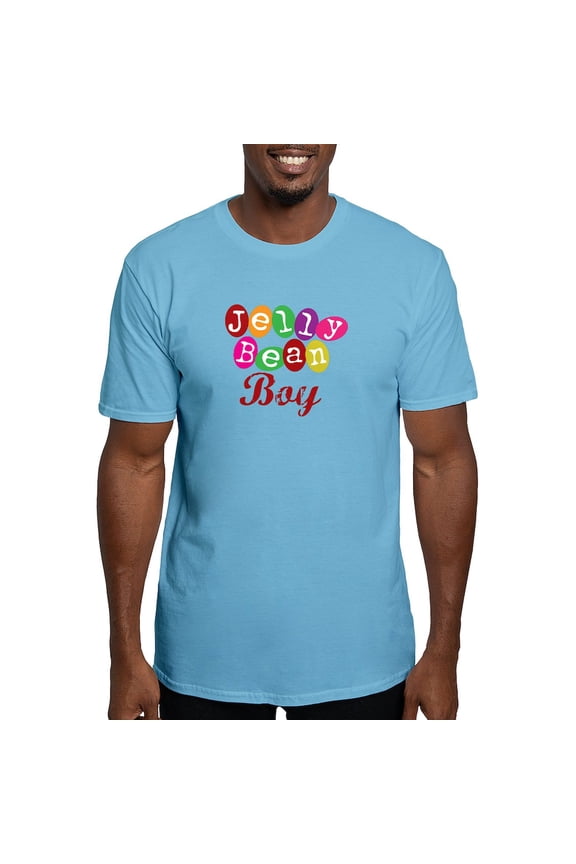 - Jelly Bean Boy Fitted T Shirt - Fitted T-Shirt, Vintage Fit Soft Cotton Tee