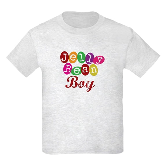 CafePress - Jelly Bean Boy Kids Light T Shirt - Light T-Shirt Kids XS-XL