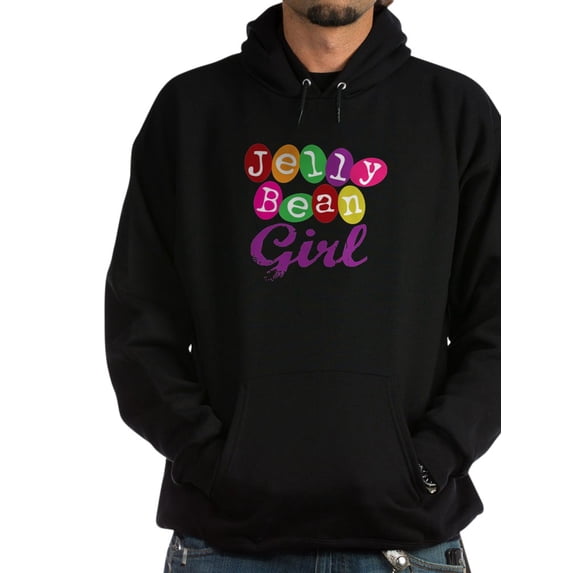 CafePress - Jelly Bean Girl Hoodie (Dark) - Pullover Hoodie, Classic, Comfortable Hooded Sweatshirt