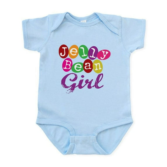 CafePress - Jelly Bean Girl Infant Bodysuit - Baby Light Bodysuit, Size Newborn - 24 Months