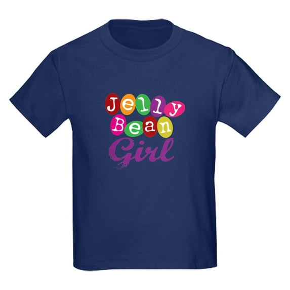 CafePress - Jelly Bean Girl Kids Dark T Shirt - Dark T-Shirt Kids XS-XL