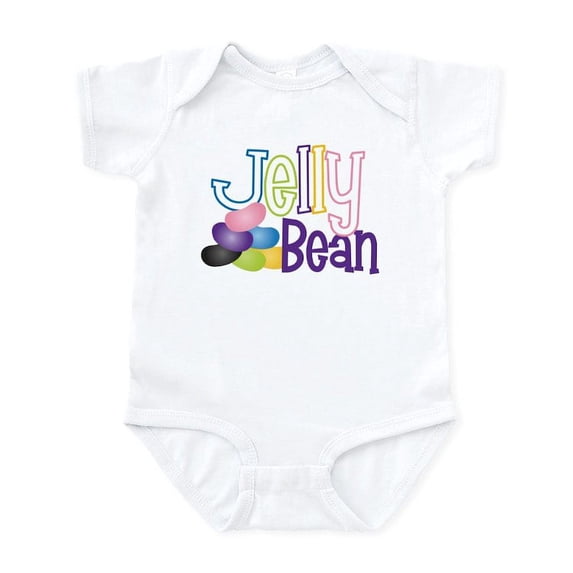 CafePress - Jelly Bean Infant Bodysuit - Baby Light Bodysuit, Size Newborn - 24 Months