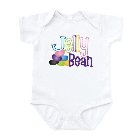 CafePress - Jelly Bean Infant Bodysuit - Baby Light Bodysuit, Size Newborn - 24 Months