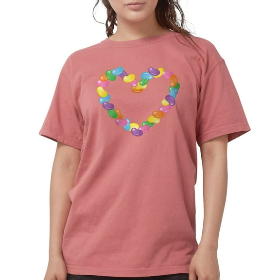 CafePress - Jellybeanheart T Shirt - Womens Comfort Colors® Shirt