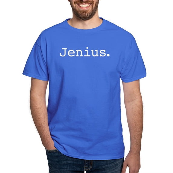 CafePress - Jenius Dark T Shirt - Men's Classic Graphic Cotton T-Shirt