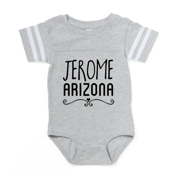 CafePress - Jerome Arizona - Cute Infant Baby Football Bodysuit