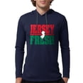 thumbnail image 1 of CafePress - Jersey Fresh Logo White NJ & Color Long Sleeve T - Mens Hooded Shirt, 1 of 3