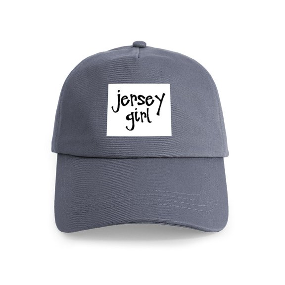 CafePress - Jersey Girl Cap - Adjustable 100% Brushed Unisex Casual Cotton Baseball Cap, Beige, 1