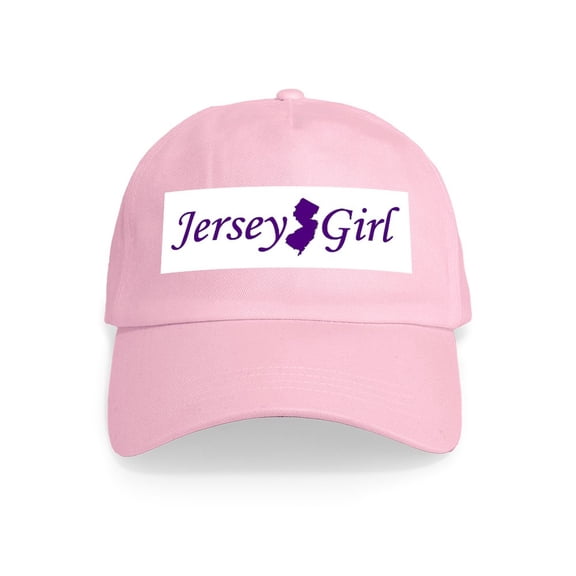 CafePress - Jersey Girl Cap - Adjustable 100% Brushed Unisex Casual Cotton Baseball Cap, Beige, 1