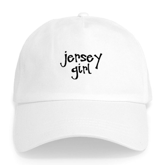 CafePress - Jersey Girl Cap - Adjustable 100% Brushed Unisex Casual Cotton Baseball Cap, Beige, 1