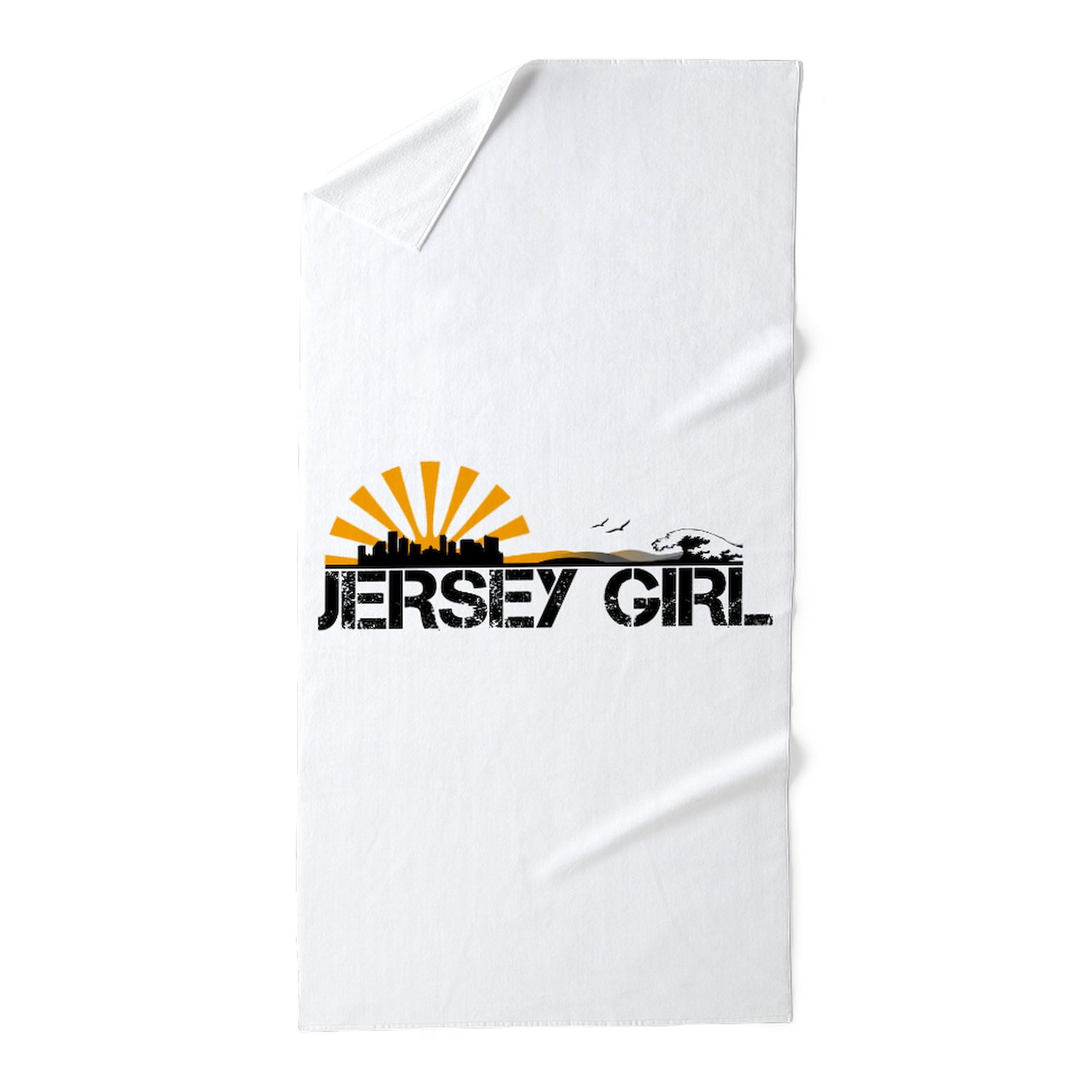 CafePress - Jersey Girl - Large Beach Towel, Soft 30"x60" Towel with Unique Design