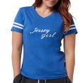 thumbnail image 1 of CafePress - Jersey Girl T Shirt - Womens Football Shirt, 1 of 4