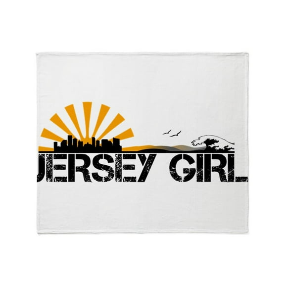 CafePress - Jersey Girl Throw Blanket - Soft Fleece Throw Blanket, 50"x60" for All Ages