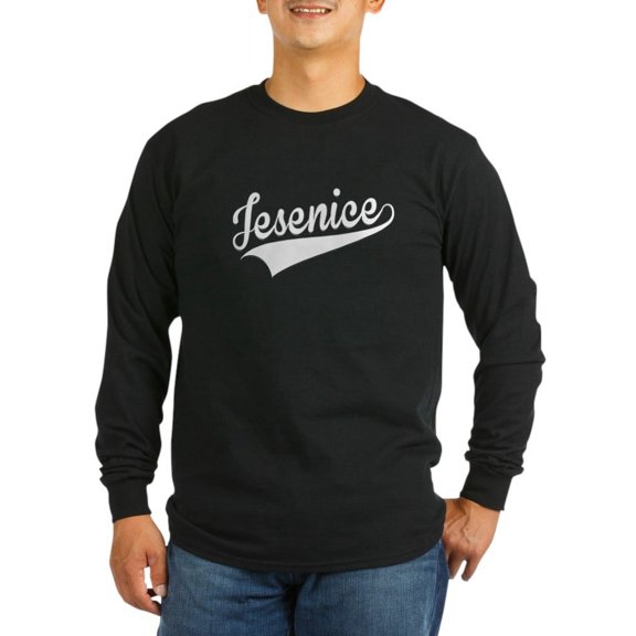 CafePress - Jesenice, Retro, Long Sleeve T-Shirt - Long Sleeve Dark T-Shirt