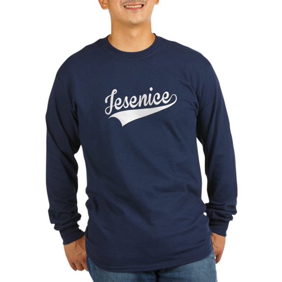 CafePress - Jesenice, Retro, Long Sleeve T-Shirt - Long Sleeve Dark T-Shirt