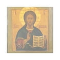 thumbnail image 1 of CafePress - Jesus Christ Russian Icon - Square Sticker 3" x 3", 1 of 1