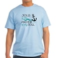 thumbnail image 1 of CafePress - Jesus Is The Anchor Light T Shirt - Men's Classic Graphic T-Shirt, 1 of 4