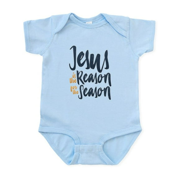 CafePress - Jesus Is The Reason Infant Bodysuit - Baby Light Bodysuit, Size Newborn - 24 Months